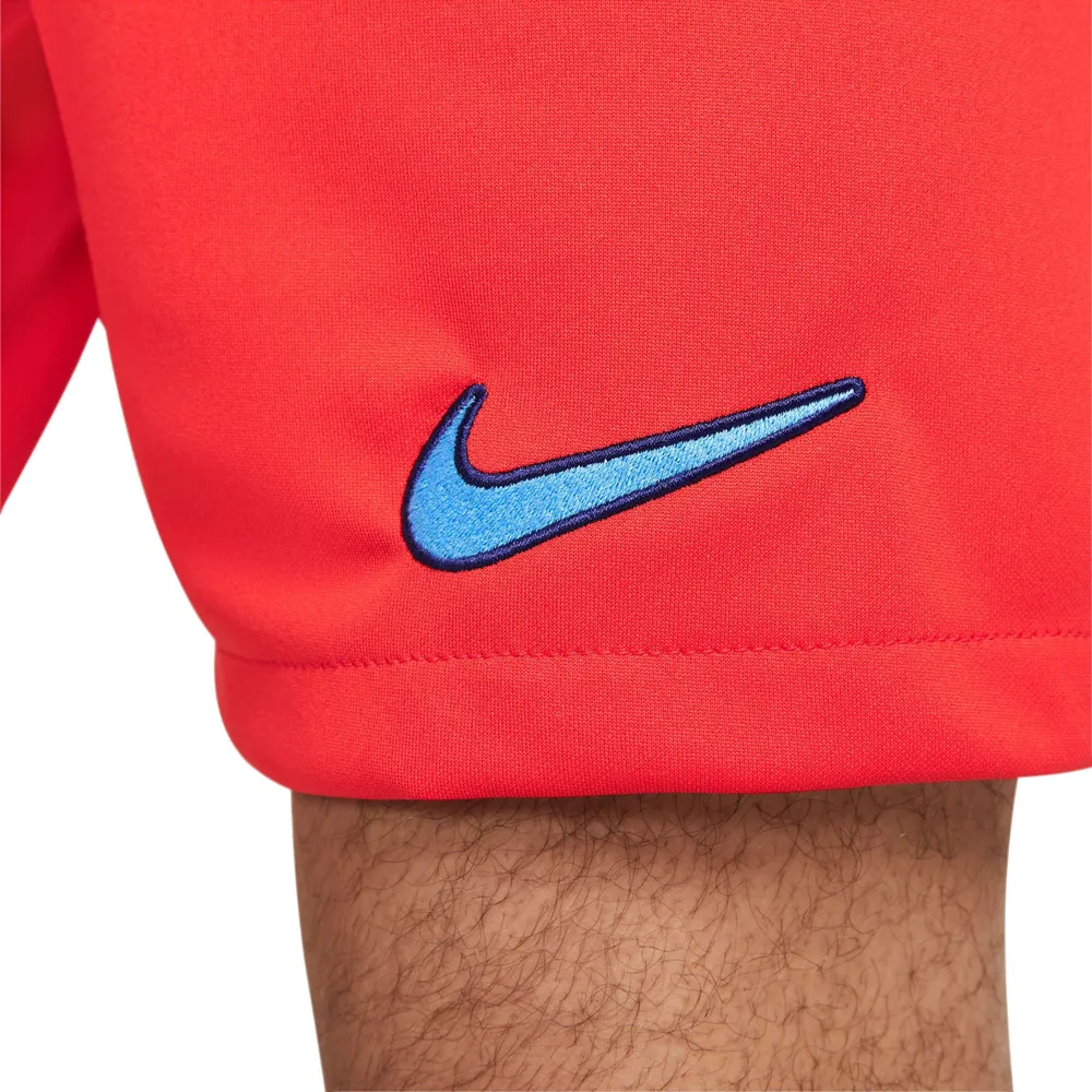 Short de stade performance à l'extérieur l'équipe nationale d'Angleterre Nike rouge pour homme