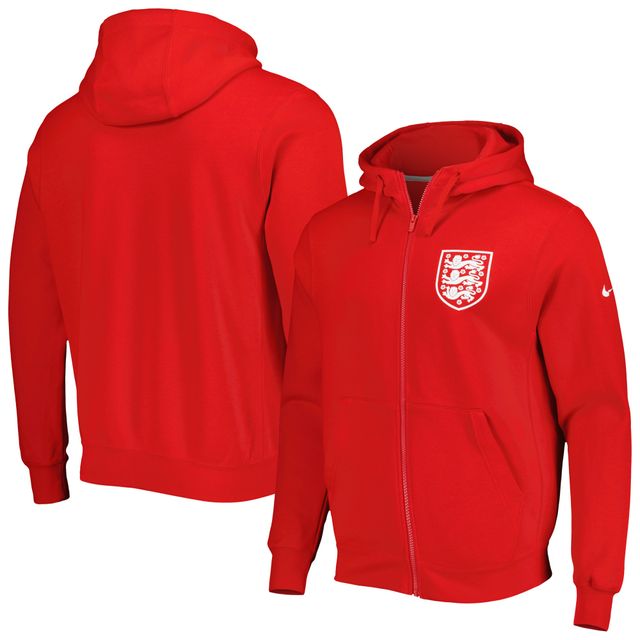 zelfmoord Harnas Getand Nike Men's Nike Red England National Team Club Fleece Full-Zip Hoodie |  Bayshore Shopping Centre