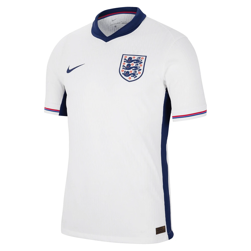 Men's Nike  White England National Team 2024 Home Authentic Blank Jersey