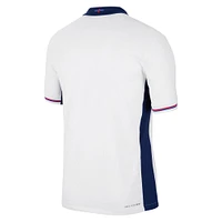 Men's Nike  White England National Team 2024 Home Authentic Blank Jersey