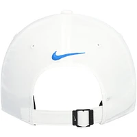 Casquette réglable Nike pour homme de l'équipe nationale d'Angleterre de golf Legacy91 blanche