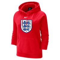 Women's Nike Red England National Team Varsity Raglan Tri-Blend Pullover Hoodie