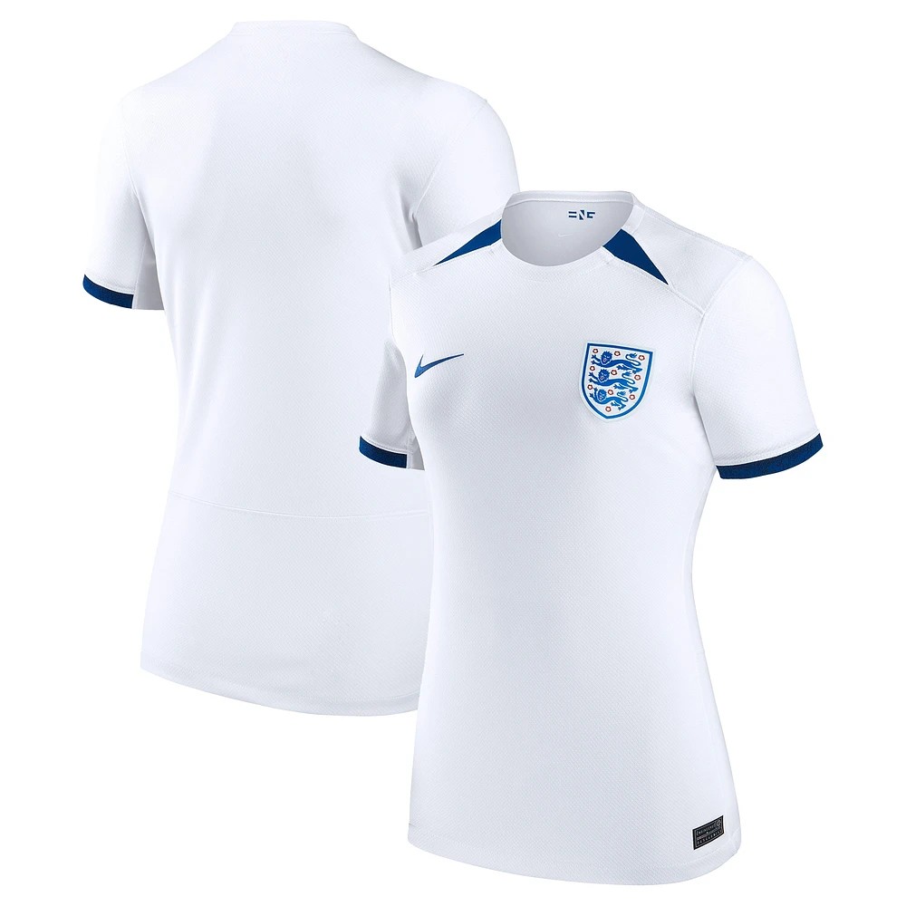 Maillot Nike Angleterre Femme National Team 2023 Domicile Stadium Replica Blanc