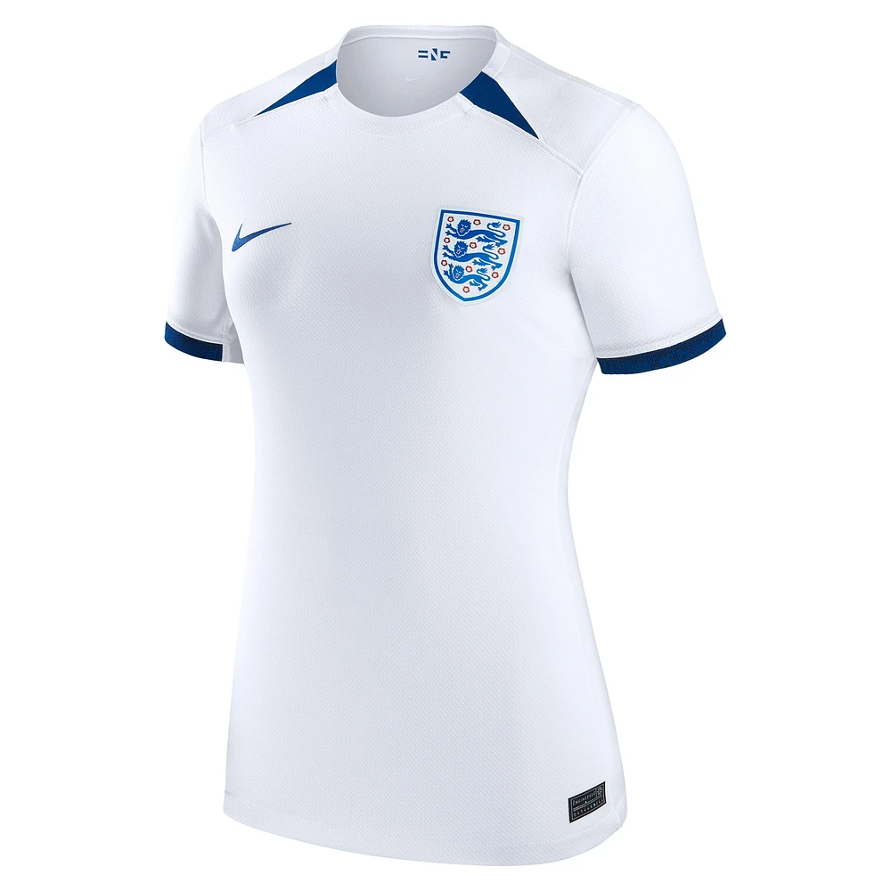 Maillot Nike Angleterre Femme National Team 2023 Domicile Stadium Replica Blanc