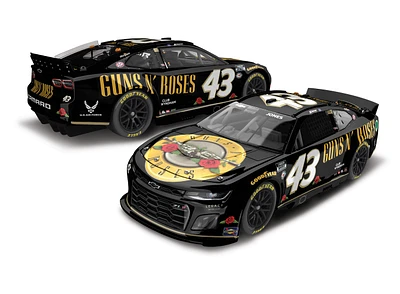 Action Racing Erik Jones 2023 #43 Guns N' Roses 1:24 Peinture régulière moulée sous pression Chevrolet Camaro