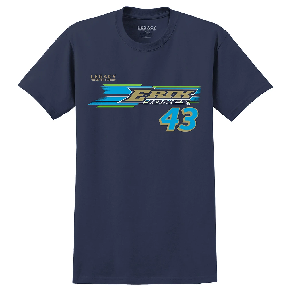 Men's LEGACY Motor Club Team Collection Navy Erik Jones Advent Health Car T-Shirt