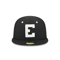 Men's New Era  Black Eugene Emeralds Theme Nights 59FIFTY Fitted Hat