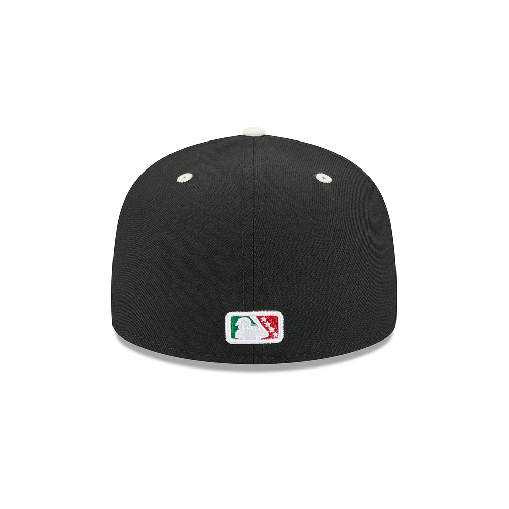 Men's New Era  Black Eugene Emeralds Theme Nights 59FIFTY Fitted Hat