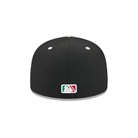 Men's New Era  Black Eugene Emeralds Theme Nights 59FIFTY Fitted Hat