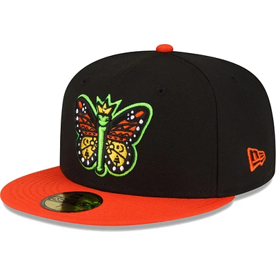 Casquette ajustée noire Eugene Emeralds Copa De La Diversion 59FIFTY New Era pour homme