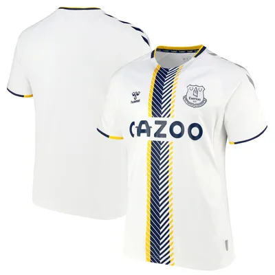 Everton 2021/22 Third Replica Jersey - White