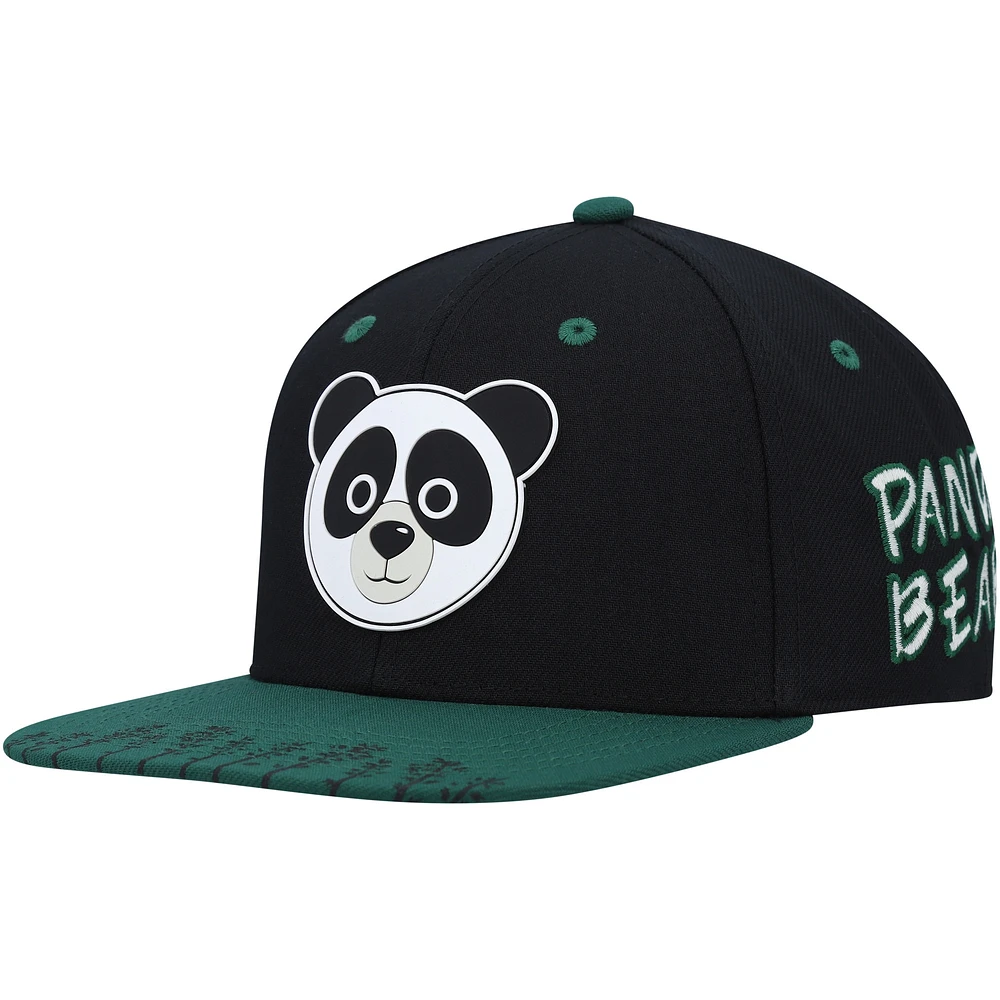 Casquette Snapback Explore Panda noire pour jeunes