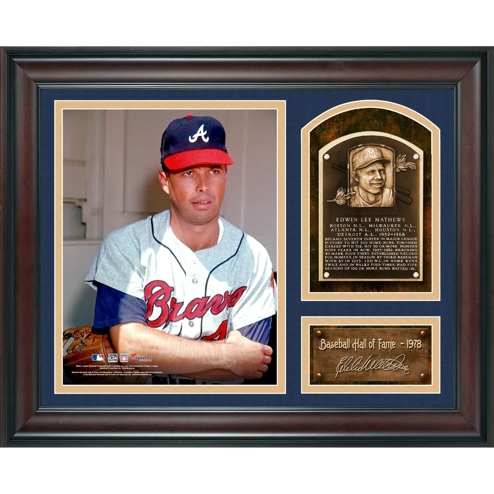 Eddie Mathews - Milwaukee Braves  Baseball classic, Braves baseball,  Milwaukee baseball