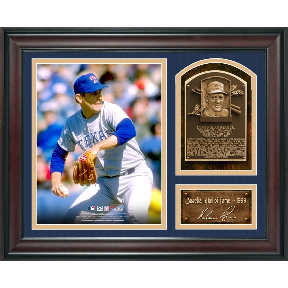 Lids Nolan Ryan Texas Rangers Fanatics Authentic Framed 15 x 17 Baseball  Hall of Fame Collage with Facsimile Signature