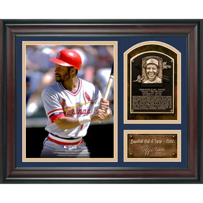 Ozzie Smith St. Louis Cardinals Fanatics Authentic Framed 15" x 17" Baseball Hall of Fame Collage with Facsimile Signature