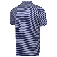 Polo rayé Tommy Fanatics Corporate pour homme B. Draddy Royal/White