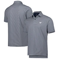 Polo en jersey à mini rayures bleu marine Fanatics Corporate pour homme Fairway & Greene