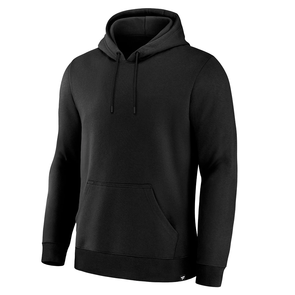 Men's Fanatics Corporate Black Legacy Fleece Pullover Hoodie