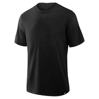 Men's Fanatics Corporate Black Stadium Slub T-Shirt