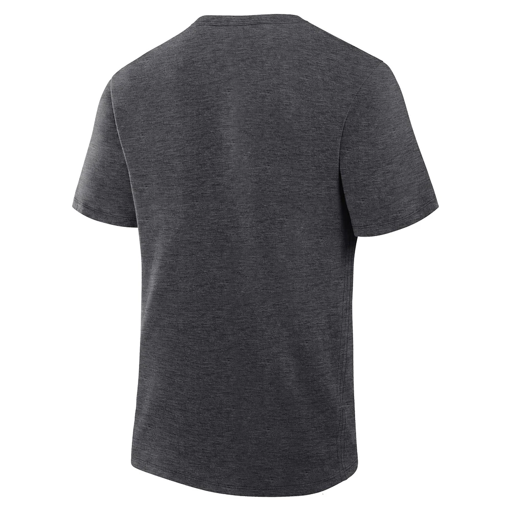Men's Fanatics Corporate Charcoal Legacy Cotton T-Shirt
