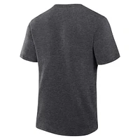 Men's Fanatics Corporate Charcoal Legacy Cotton T-Shirt