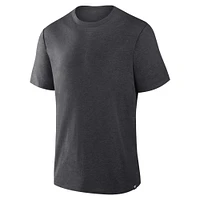 T-shirt tri-blend hommage anthracite Fanatics Corporate pour homme