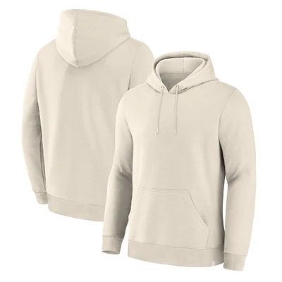 Sweat à capuche en polaire Legacy Crème pour homme Fanatics Corporate