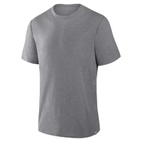 Men's Fanatics Corporate Gray Tribute Tri-Blend T-Shirt