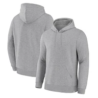 Men's Fanatics Corporate Heather Gray Legacy Fleece Pullover Hoodie