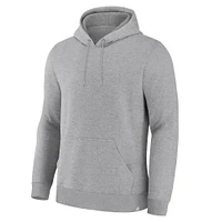 Men's Fanatics Corporate Heather Gray Legacy Fleece Pullover Hoodie
