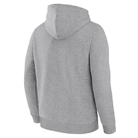 Men's Fanatics Corporate Heather Gray Legacy Fleece Pullover Hoodie