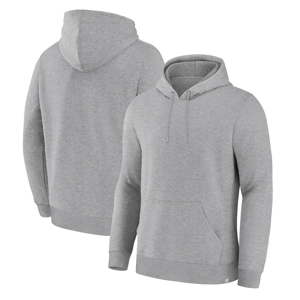 Men's Fanatics Corporate Heather Gray Legacy Fleece Pullover Hoodie