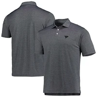 Polo gris Fanatics Corporate The Butter Stripe Tri-Blend pour homme