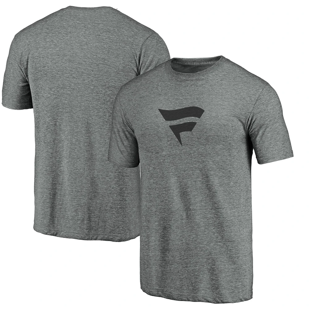 T-shirt tri-blend écologique Fanatics Corporate gris chiné pour homme