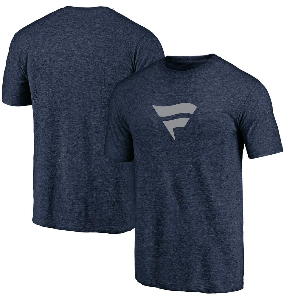 Men's Heathered Navy Fanatics Corporate Eco Tri-Blend T-Shirt