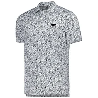 Men's johnnie-O Black Fanatics Corporate Tailgater Print Polo