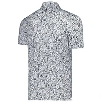 Men's johnnie-O Black Fanatics Corporate Tailgater Print Polo