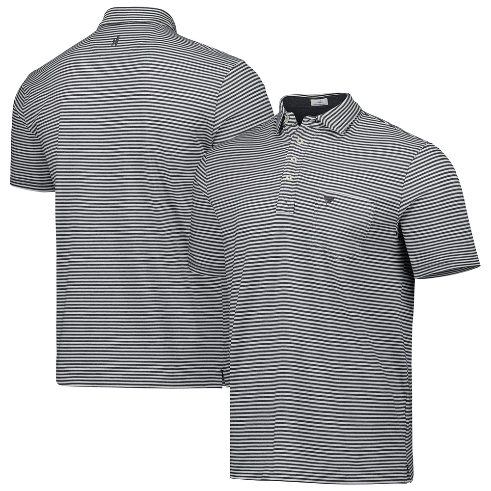 Men's johnnie-O Charcoal Fanatics Corporate Nelly Polo