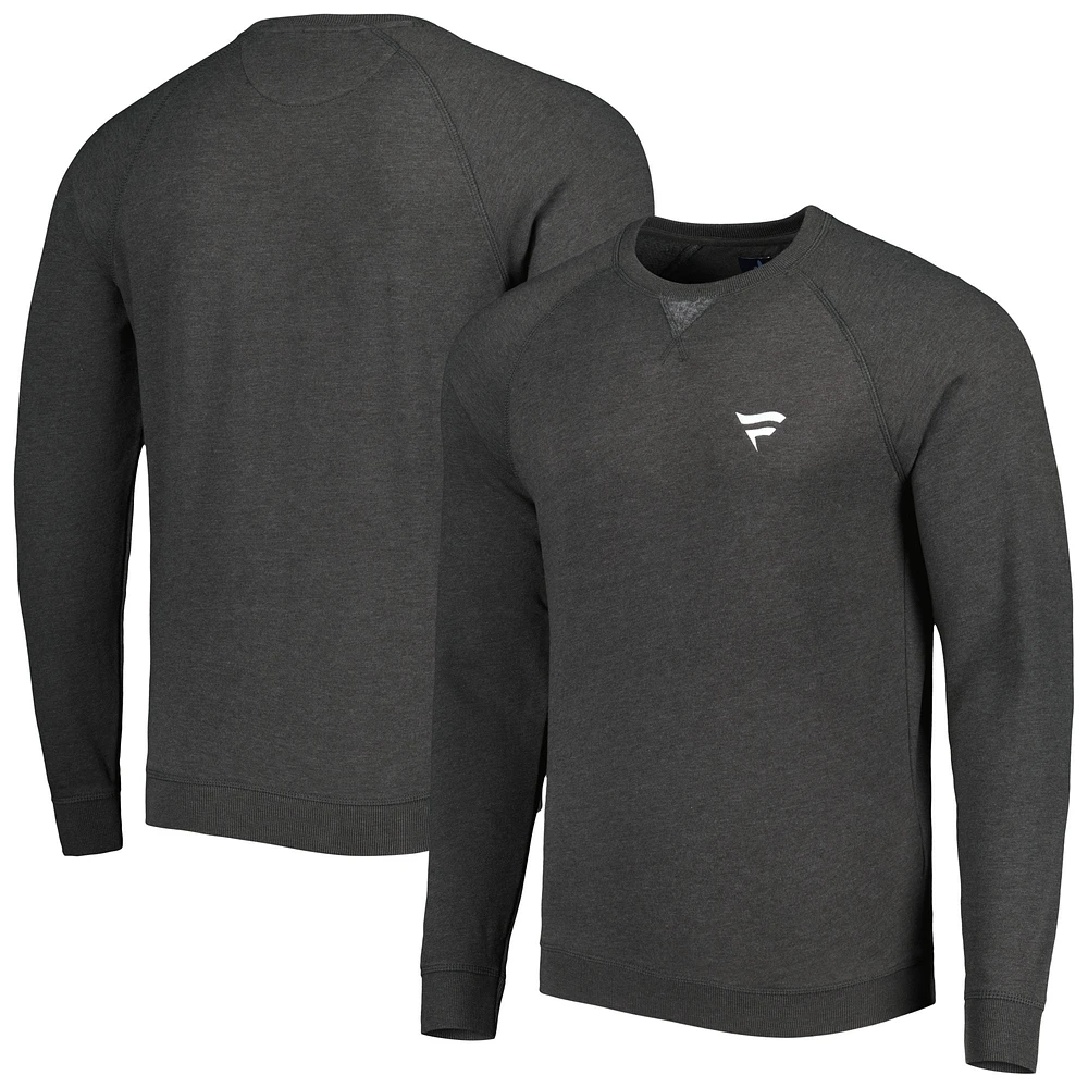 Sweat-shirt à enfiler raglan Pamlico de Fanatics Corporate Johnnie-O pour homme, charbon