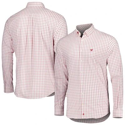 Chemise boutonnée pour homme Johnnie-O Crimson Fanatics Corporate Signor