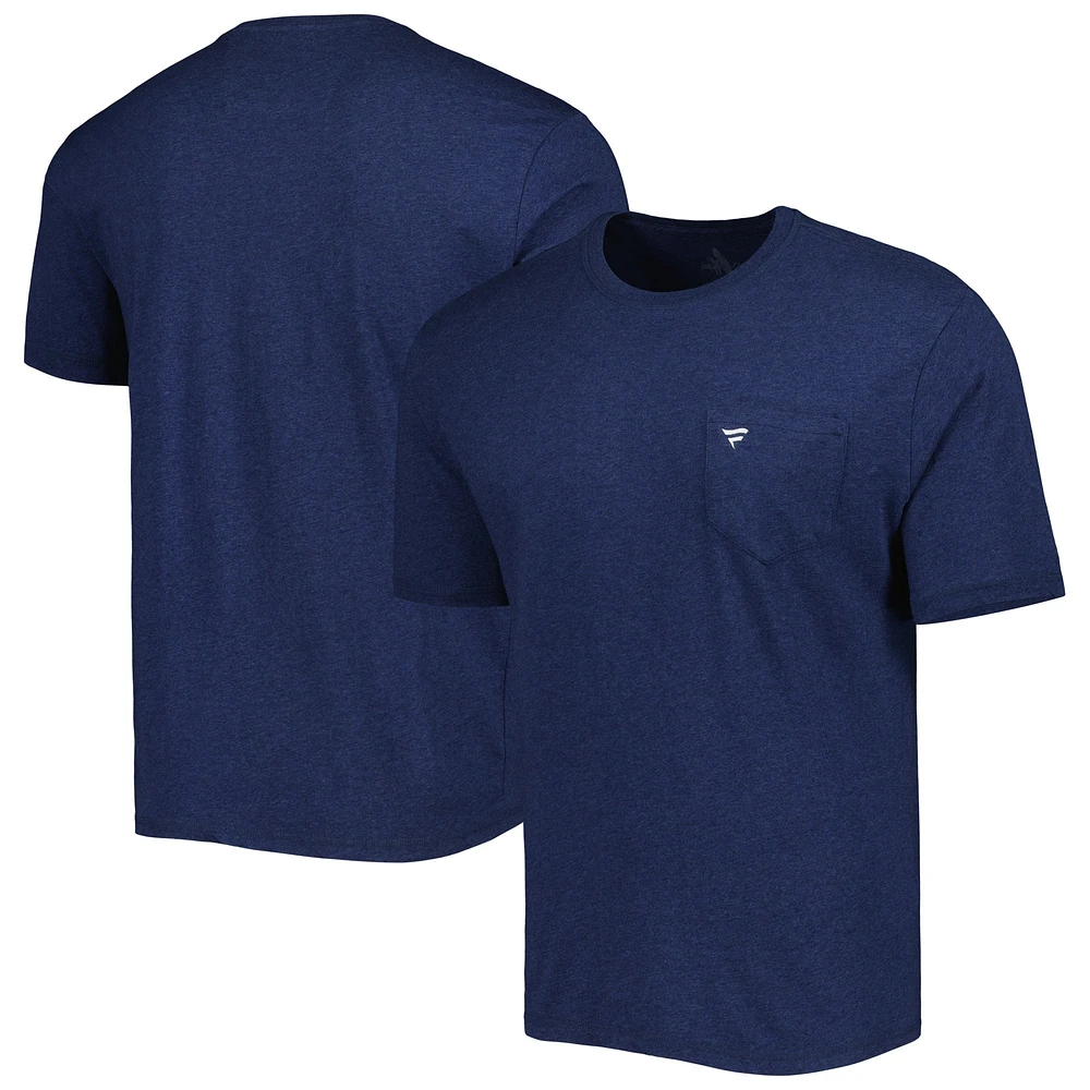 T-shirt pour homme Johnnie-O Heather Navy Fanatics Corporate Tyler