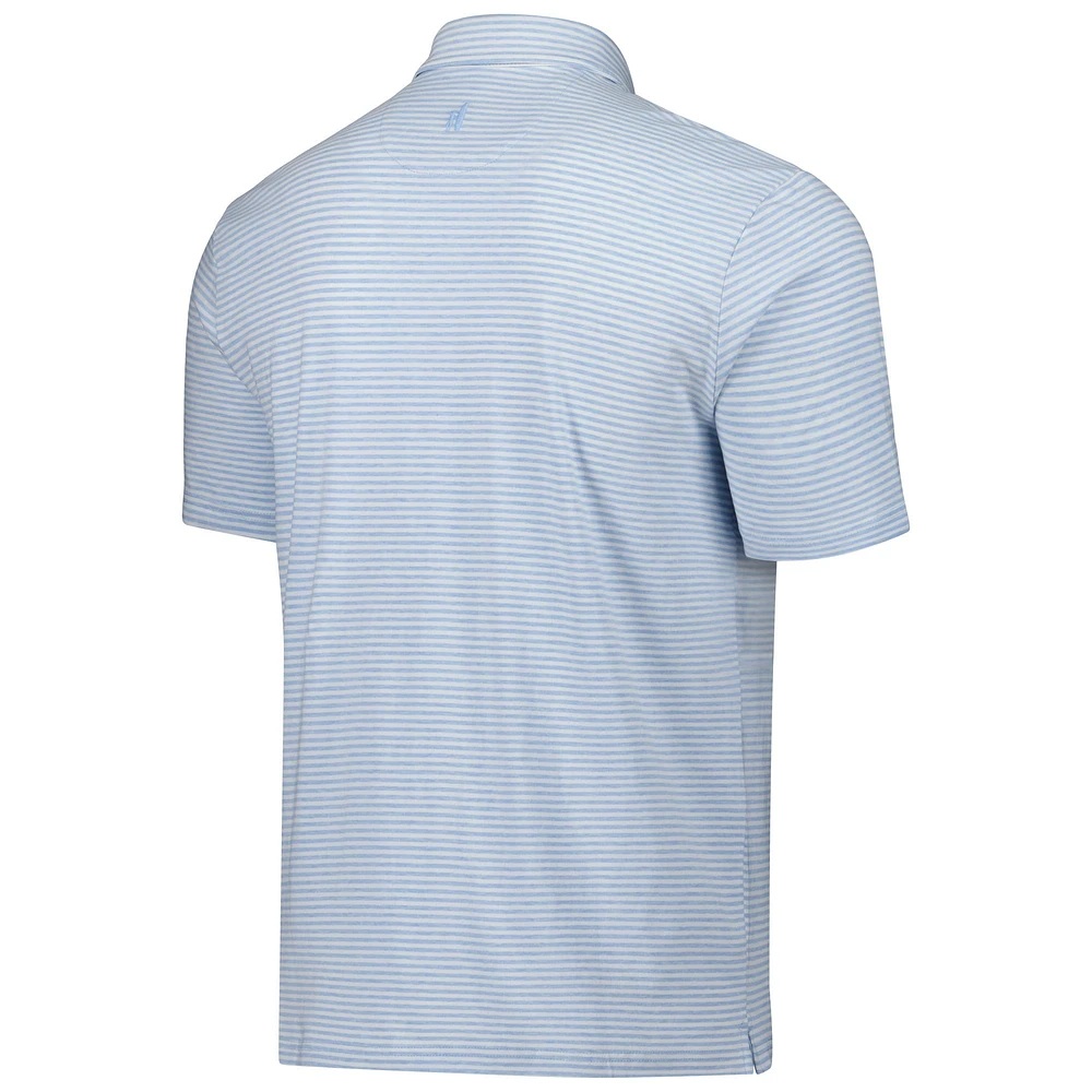 Men's johnnie-O Light Blue Fanatics Corporate Nelly Polo