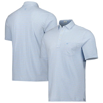 Men's johnnie-O Light Blue Fanatics Corporate Nelly Polo