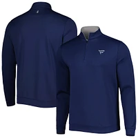 Men's johnnie-O Navy Fanatics Corporate Diaz Quarter-Zip Jacket