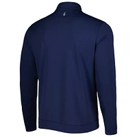 Men's johnnie-O Navy Fanatics Corporate Diaz Quarter-Zip Jacket