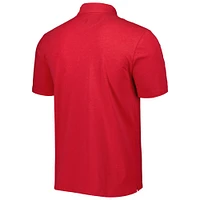 Polo Johnnie-O Red Fanatics Corporate Game Day Original pour homme