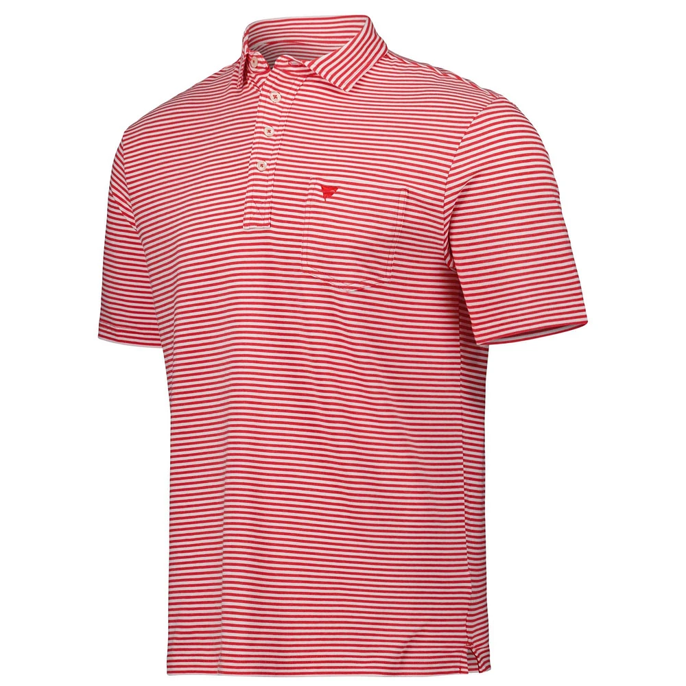 Polo Johnnie-O Red Fanatics Corporate Nelly pour homme