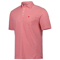 Men's johnnie-O Red Fanatics Corporate Nelly Polo