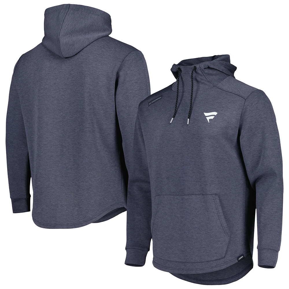 Sweat à capuche trois bandes technique Hawthorne pour homme LEGENDS Heather Navy Fanatics Corporate