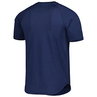 Men's LEGENDS Navy Fanatics Corporate Enzo Tri-Blend Raglan T-Shirt